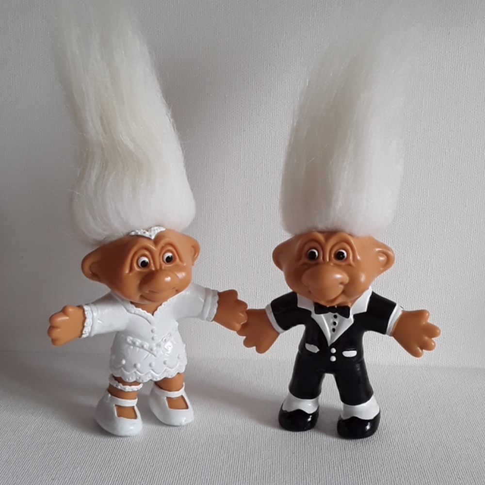 Norfin Wedding trolls (Vintage)